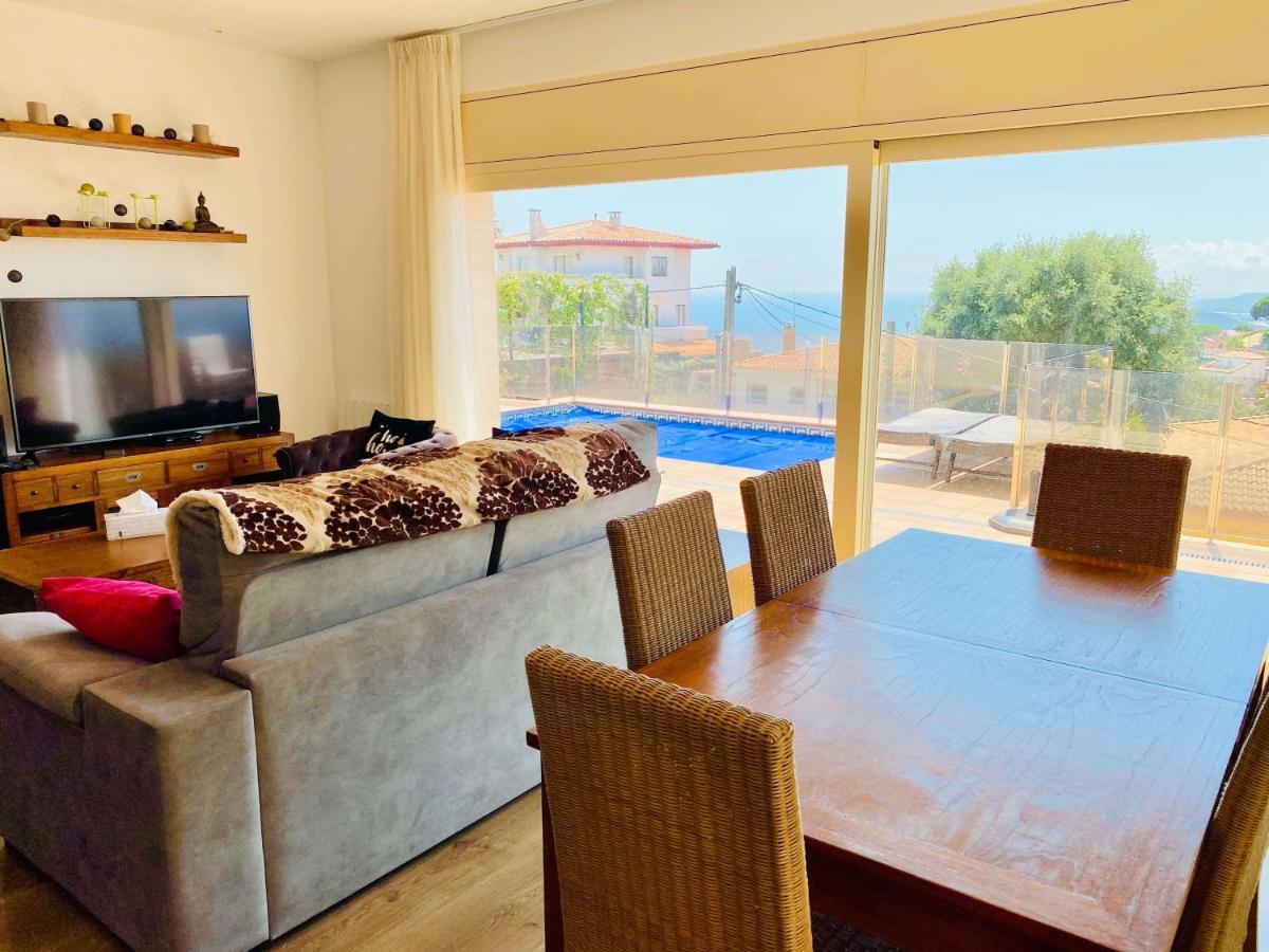 Luxury Villa Investingspain With Sea Views, Pool And Jacuzzi Lloret de Mar Exterior photo