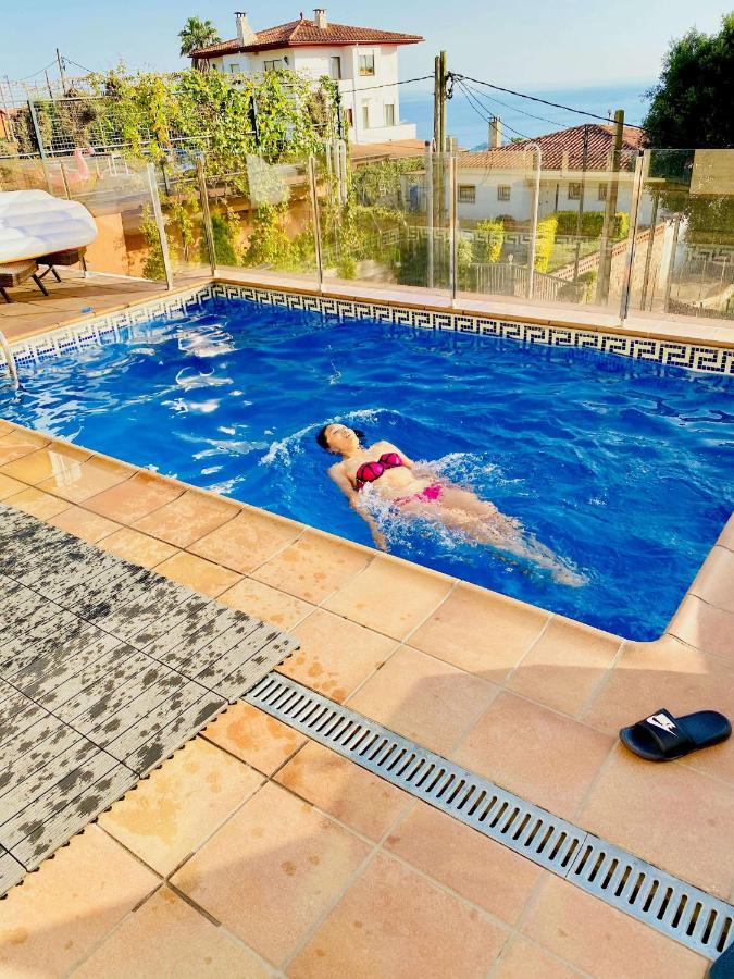Luxury Villa Investingspain With Sea Views, Pool And Jacuzzi Lloret de Mar Exterior photo