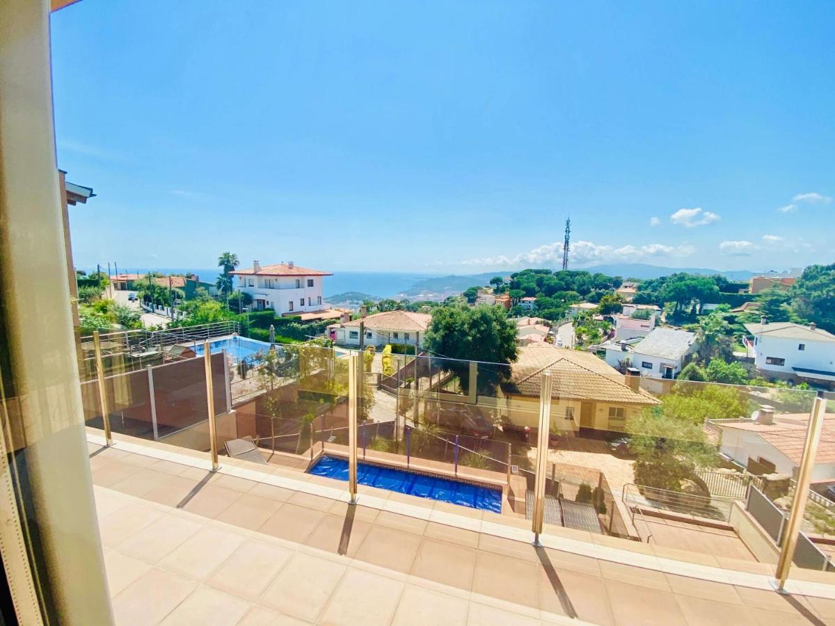 Luxury Villa Investingspain With Sea Views, Pool And Jacuzzi Lloret de Mar Exterior photo
