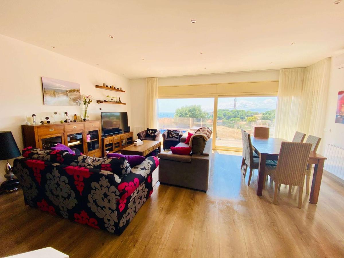 Luxury Villa Investingspain With Sea Views, Pool And Jacuzzi Lloret de Mar Exterior photo