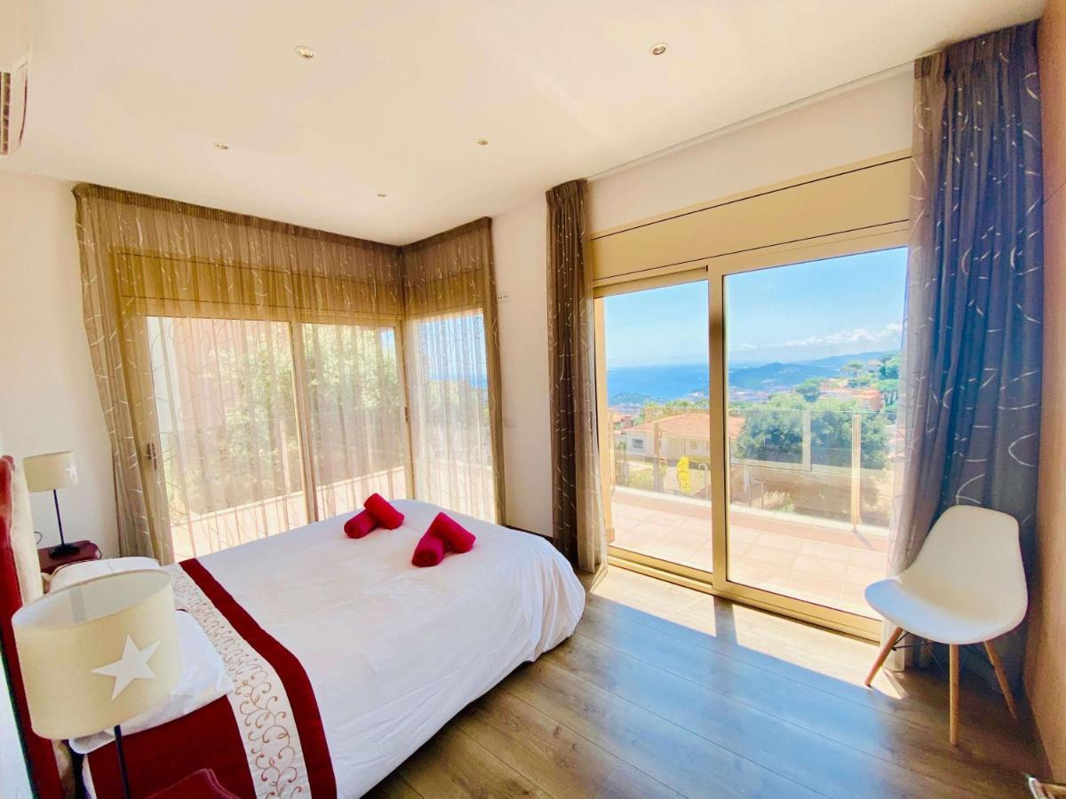 Luxury Villa Investingspain With Sea Views, Pool And Jacuzzi Lloret de Mar Exterior photo