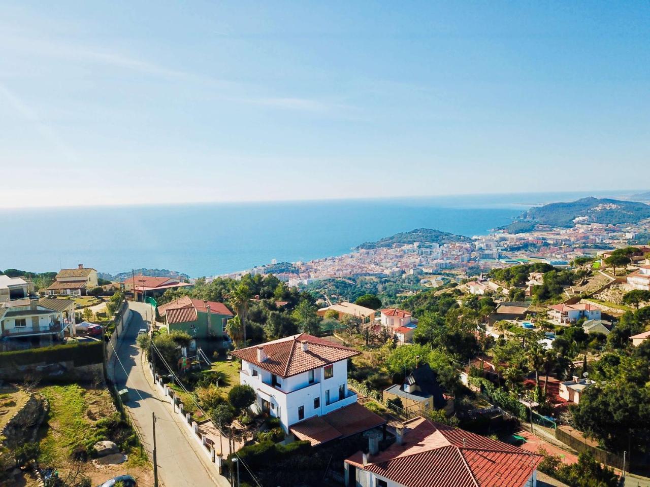 Luxury Villa Investingspain With Sea Views, Pool And Jacuzzi Lloret de Mar Exterior photo