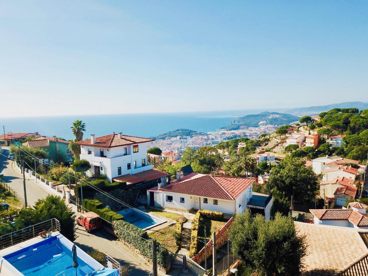Luxury Villa Investingspain With Sea Views, Pool And Jacuzzi Lloret de Mar Exterior photo