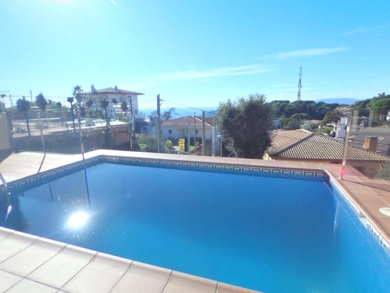 Luxury Villa Investingspain With Sea Views, Pool And Jacuzzi Lloret de Mar Exterior photo