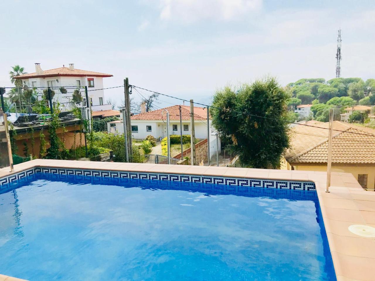 Luxury Villa Investingspain With Sea Views, Pool And Jacuzzi Lloret de Mar Exterior photo
