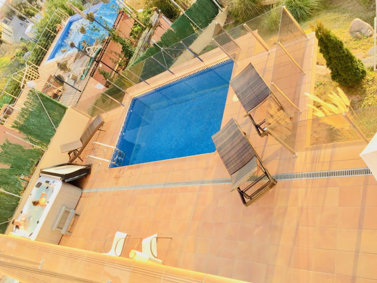 Luxury Villa Investingspain With Sea Views, Pool And Jacuzzi Lloret de Mar Exterior photo
